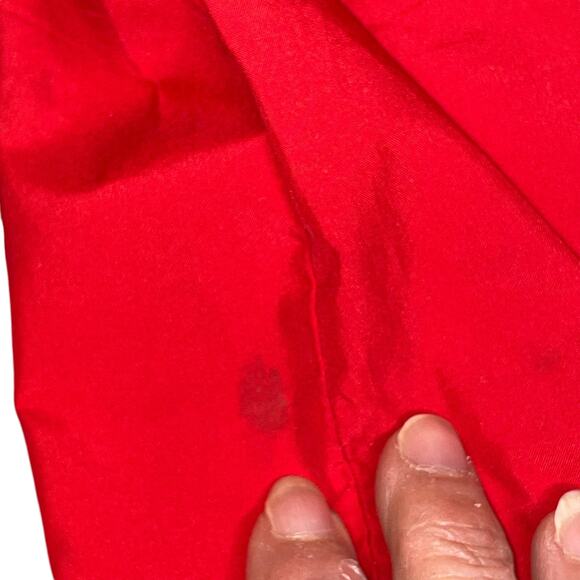 The Black Dog Red Kids Quarter Zip 7/8 Windbreaker Rain Jacket Hooded Pullover - Picture 10 of 16